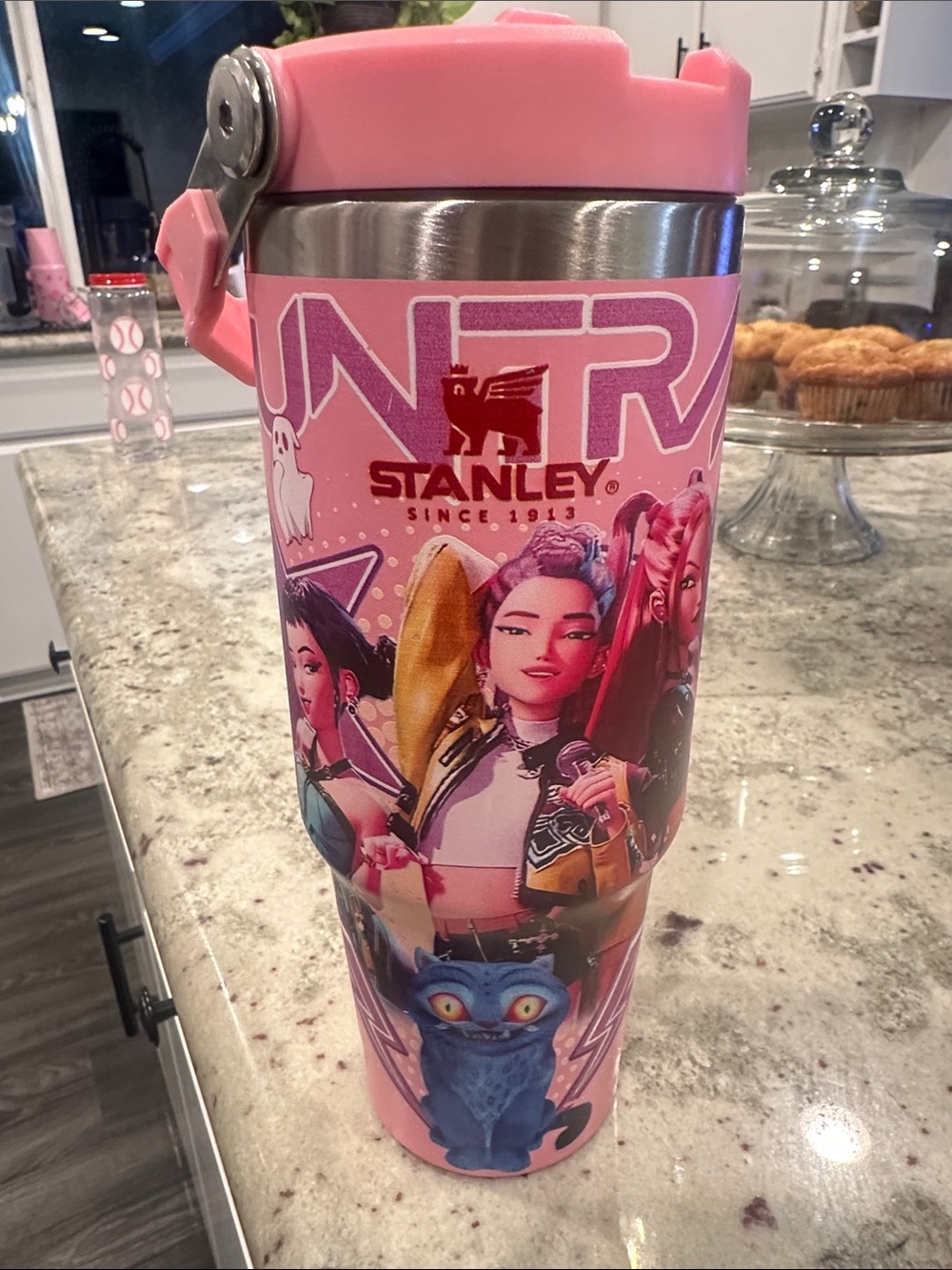 K-pop Demon hunter Stanley cup 32oz